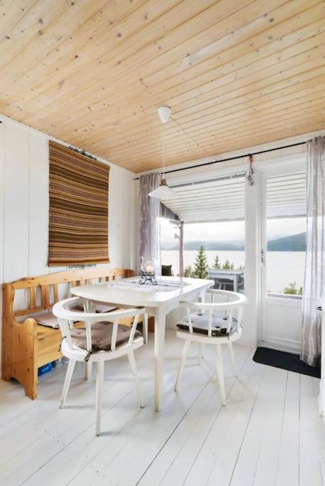 Cozy Cabin With A Great View Skamdal Bagian luar foto