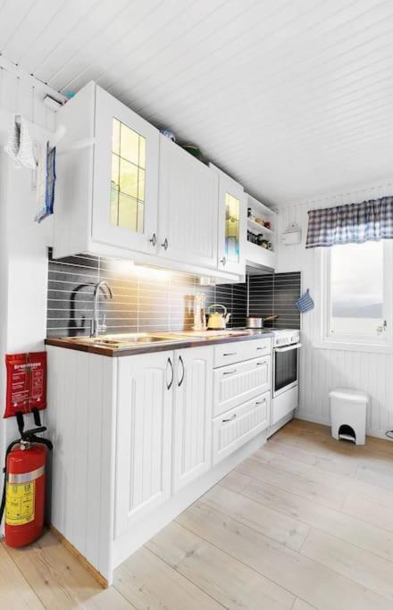 Cozy Cabin With A Great View Skamdal Bagian luar foto